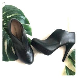 Audrey Brooke Black Platforms